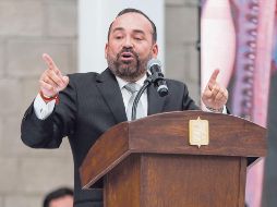 El presidente municipal de Tonalá presentó su informe de actividades y dijo que aún no es tiempo para dar a conocer sus aspiraciones políticas. EL INFORMADOR/ A. Navarro