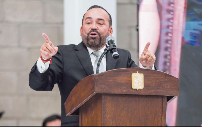 El presidente municipal de Tonalá presentó su informe de actividades y dijo que aún no es tiempo para dar a conocer sus aspiraciones políticas. EL INFORMADOR/ A. Navarro