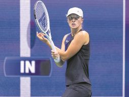 Iga Swiatek ocupa el segundo puesto en la clasificación de la WTA. AFP/C. Sipkin
