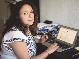 La periodista presenta una obra sobre lo que llama el “crimen autorizado en Tamaulipas”. AFP