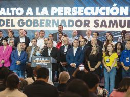 Líderes del Frente Amplio cuestionaron a Samuel García. EFE