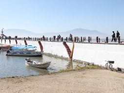El lago de Chapala, principal fuente de abastecimiento de agua de la Zona Metropolitana de Guadalajara, está a menos del 50% de su capacidad de almacenamiento. EL INFORMADOR/Archivo
