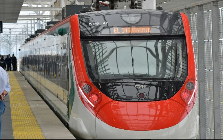 El día de hoy, 15 de septiembre se inauguró una de las obras públicas más esperadas en Ciudad de México, el Tren Interurbano México- Toluca. EFE/F. Gutiérrez.