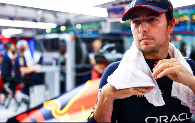 Checo Pérez quedó muy lejos del podio en Singapur. RED BULL CONTENT POOL