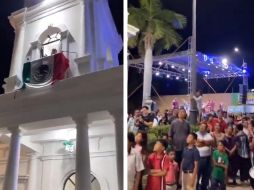 El momento ya circula en redes sociales y provocó varios comentarios de usuarios. TWITTER