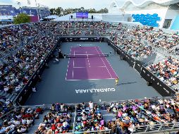 Espectacular lució el Centro Panamericano de Tenis. ESPECIAL/GDL Open AKRON