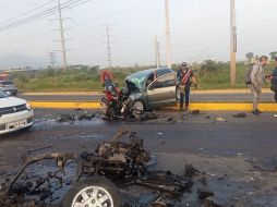 La persona fallecida era una mujer de alrededor de 28 a 30 años de edad. ESPECIAL