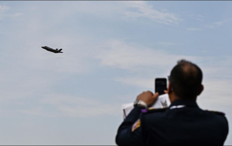 Los F-35, fabricados por Lockheed Martin, cuestan unos 80 millones de dólares cada uno. AFP / ARCHIVO