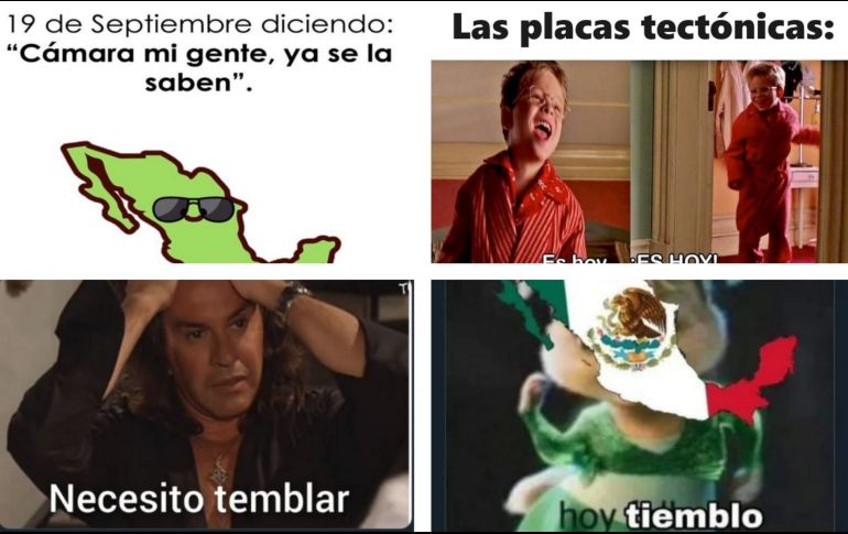La coincidencia de sismos el 19 de septiembre ha provocado un temor en México y los usuarios de redes sociales lo recuerdan con memes. ESPECIAL