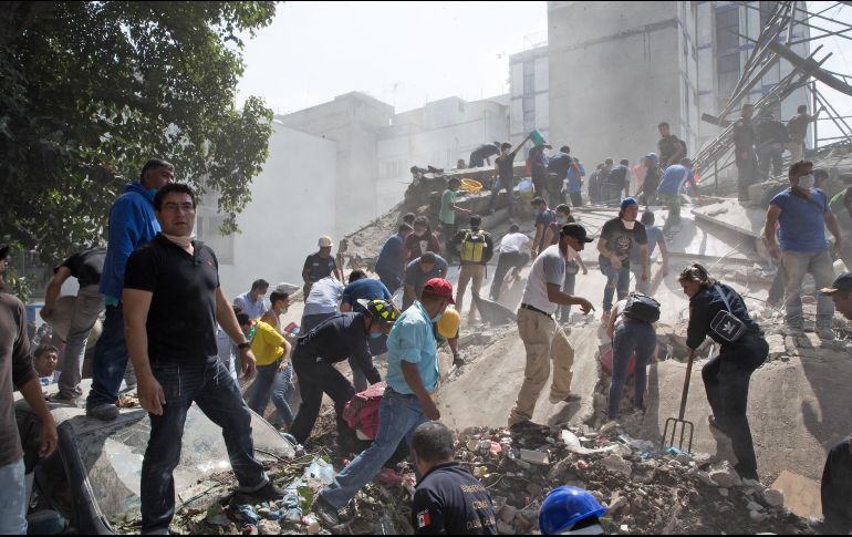 La Ciudad de México ha sido una de las más afectadas en los temblores que se han registrado a lo largo de la historia del país, además debido a sus altos edificios siempre existe un gran riesgo de desplome. SUN / ARCHIVO