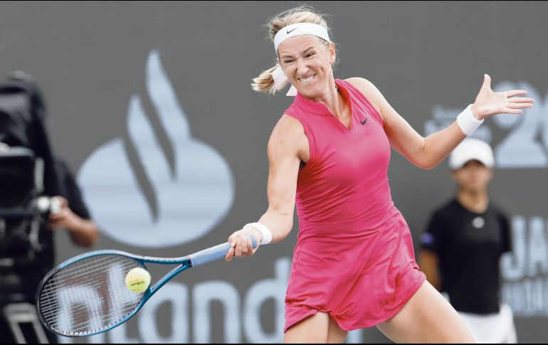 Victoria Azarenka no pasó mayores dificultades para avanzar a la segunda ronda, luego de batir en sets corridos a la estadounidense Robin Montgomery. ESPECIAL/GDL Open