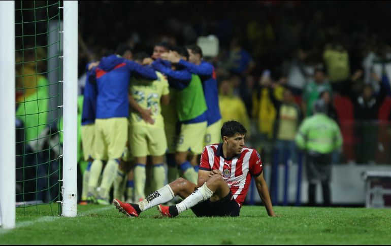 Chivas opuso muy poca resistencia el pasado sábado en la cancha del estadio Azteca. IMAGO7/A. Guevara