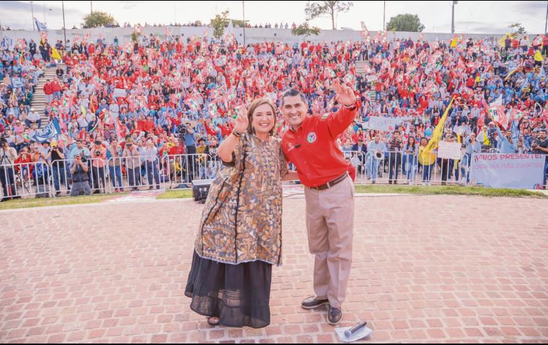 Xóchitl Gálvez realizó una visita a Zacatecas en su gira por el país. ESPECIAL