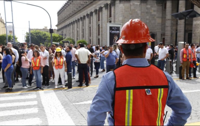 Los simulacros en México tienen por objetivo de poner a prueba los protocolos de emergencia. ESPECIAL