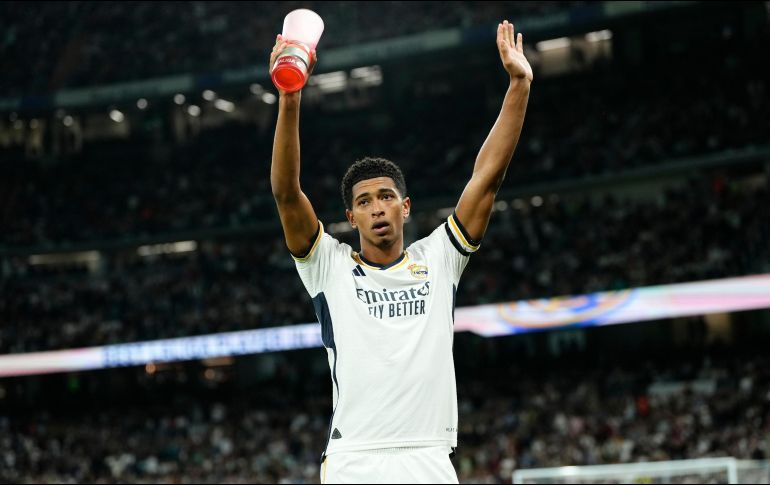 Ante la falta de un referente con mayor peso en la delantera, los encargados de los goles, en su mayoría, hasta el momento, ha sido por parte de Jude Bellingham. AP / J. Bretón