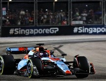 Un incidente entre el mexicano y Alex Albon fue lo que ocasionó la pérdida para la escudería. TWITTER/ @WilliamsRacing