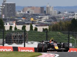 El mexicano Sergio ''Checo'' Pérez correrá su carrera 16 de 2023 con Red Bull en el GP de Japón. AFP / ARCHIVO