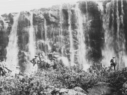 El Salto de Juanacatlán llegó a ser una maravilla natural décadas antes del desastre ambiental. EL INFORMADOR/ ARCHIVO