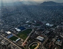Vista aérea de las sedes en Santiago, Chile, donde se llevarán a cabo los Juegos Panamericanos 2023. AFP / ARCHIVO