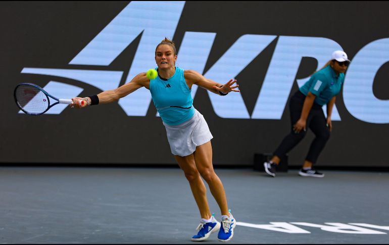 Sakkari se medirá en los cuartos de final del torneo ante la colombiana Emilia Arango. EL INFORMADOR/A. Navarro