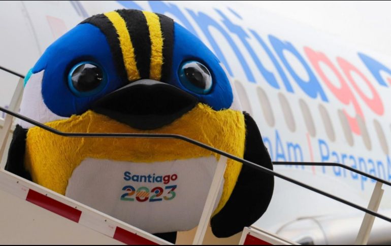 La capital chilena será la capital deportiva de América del 20 de octubre al 5 de noviembre. ESPECIAL/@santiago2023