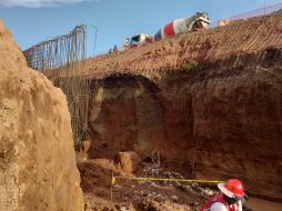 El incidente ocurrió en un predio ubicado junto al libramiento de Periférico Nuevo y la autopista a Zapotlanejo. ESPECIAL
