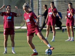 Jugadoras, Gobierno y la RFEF llegaron ayer a algunos acuerdos. EFE/B. Aliño