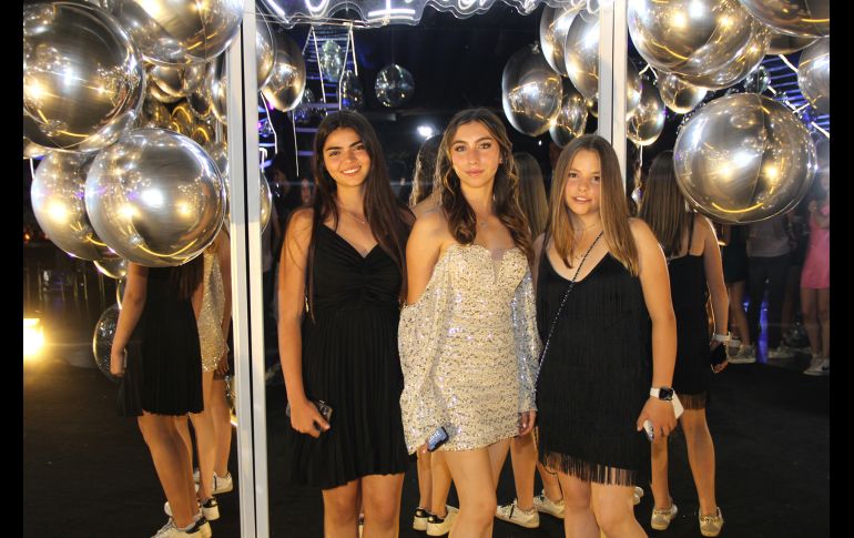 Alexa Díaz de León, Sofía Álvarez y Ximena Arroyo. GENTE BIEN JALISCO/ Esmeralda Escamilla