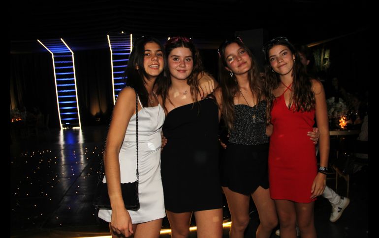 María Estévez, Emilia Rosas, Laia Moragrega y Fernanda Laso. GENTE BIEN JALISCO/ Esmeralda Escamilla