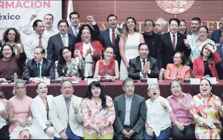 La sesión del Senado fue cancelada por la visita. EL UNIVERSAL