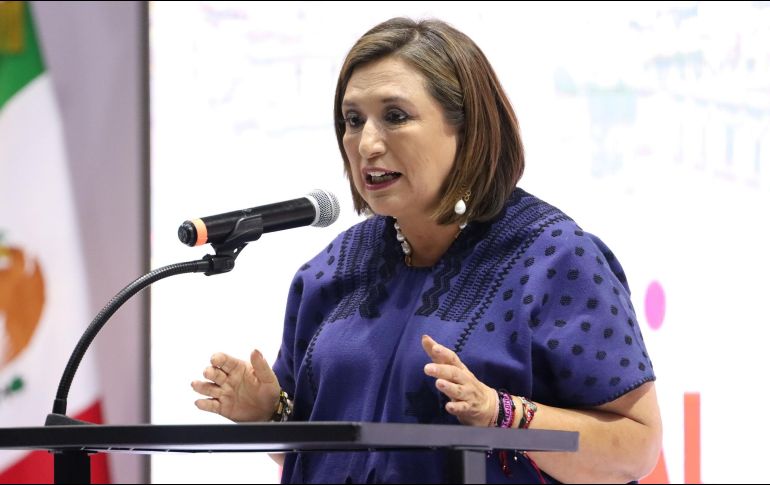 Xóchitl Gálvez afirmó que si la UNAM decide anular su título, ella acatará el fallo y volverá a presentar un nuevo trabajo profesional para titularse en la Facultad de Ingeniería. EL INFORMADOR / ARCHIVO