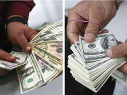 El precio del dólar está por arriba de los 17 pesos. NTX / AP / ARCHIVO