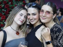 Carolina Solís, Clarissa Valenzuela y María José RodríguezCarolina Solís, Clarissa Valenzuela y María José Rodríguez