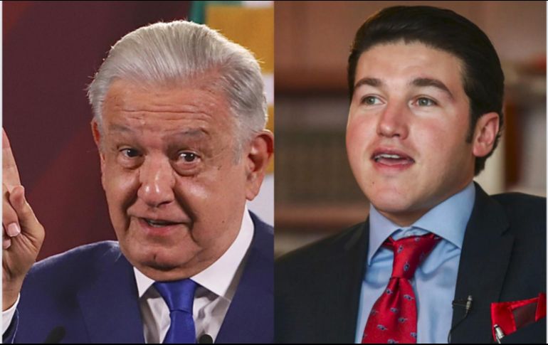 El Presidente dijo que a Samuel García lo están maltratando y le recomendó acostumbrarse a eso. ESPECIAL / SUN