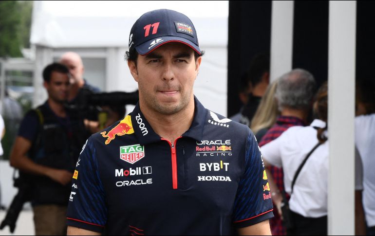 Estas declaraciones del mexicano llegan luego de varias semanas complicadas en donde los resultados dentro de las pistas no se han dado. AFP / ARCHIVO