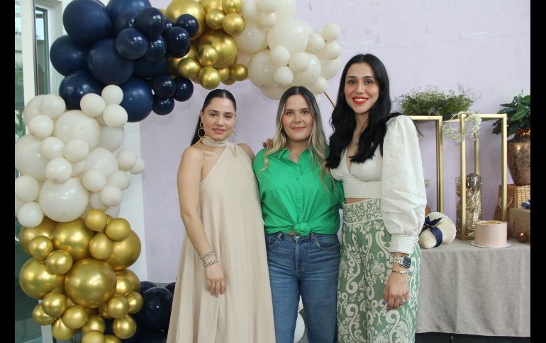 Evelyn Romero, Fernanda López y Joyce Delgado. GENTE BIEN JALISCO/ Esmeralda Escamilla