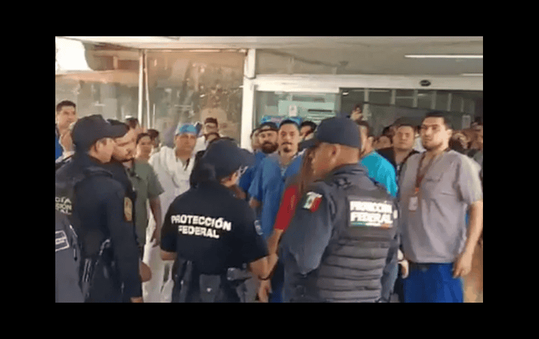 El senador Clemente Castañea comentó que de confirmarse que un elemento federal amenazó con un arma de fuego a una enfermera estaríamos ante una situación muy delicada