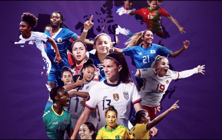 La Copa Oro W 2024 partirá como un torneo histórico, ya que será equivalente a la Copa Oro que disputan cada dos años los selectivos varoniles. TWITTER / @GoldCup