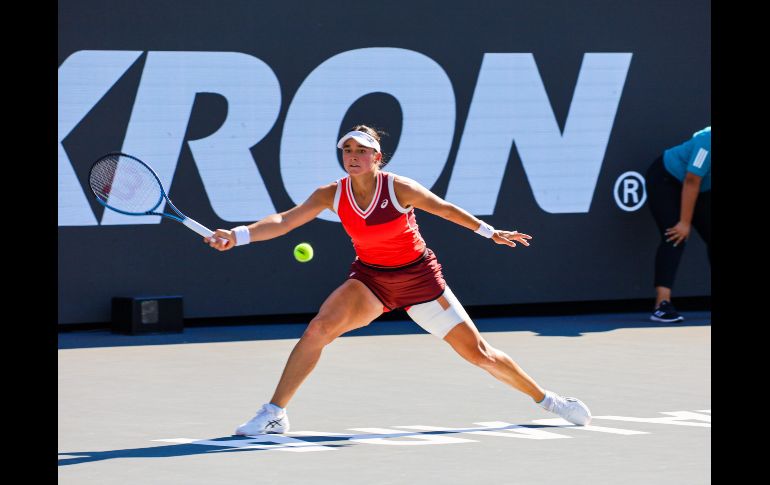 Dos sets, que ganó por parciales de 7-5 y 6-3, le bastaron a Caroline para vencer a  Sofia Kenin y conseguir su pase a la final del certamen en Guadalajara. EL INFORMADOR / A. Navarro