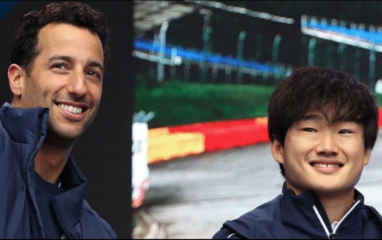 El piloto australiano Daniel Ricciardo y el japonés Yuki Tsunoda han renovado sus contratos con el equipo. INSTAGRAM / f1