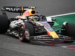 El piloto tapatío Checo Pérez saldrá desde la quinta posición en el circuito de Suzuka. AFP / P. Parks