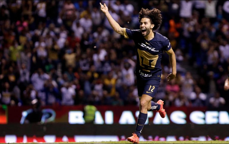 El actual ha sido el mejor semestre de Huerta desde que arribó a Pumas, pues en los dos torneos pasados apenas registró dos goles entre ambos. IMAGO7