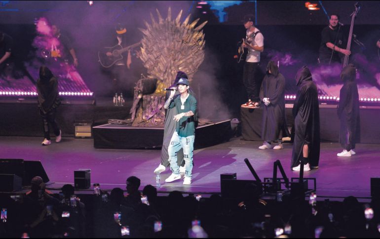 Natanael Cano se encuentra de gira por todo el país. EL INFORMADOR/Archivo