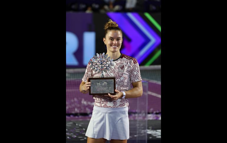 Maria Sakkari conquista Guadalajara