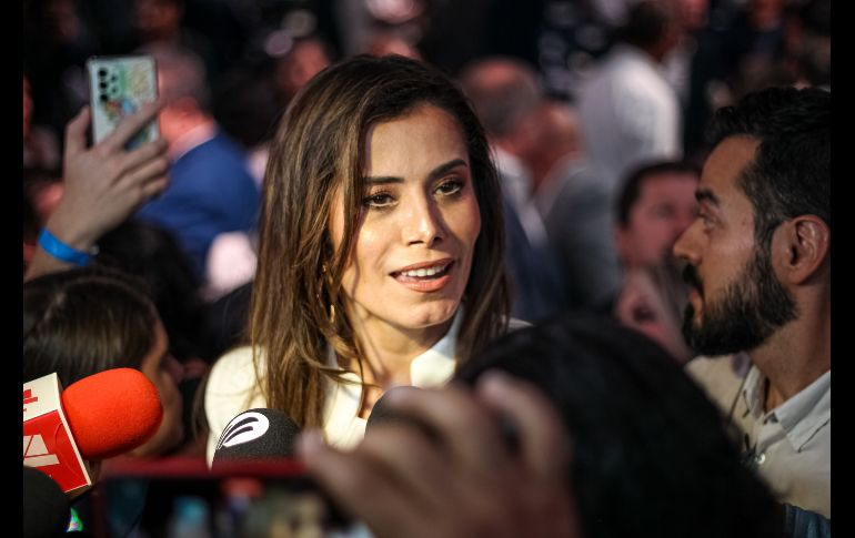 Durante la presentación de su documental “Lo que Soñamos”, la senadora dijo estar preparada para gobernar una ciudad como la perla tapatía. EL INFORMADOR / H. Figueroa