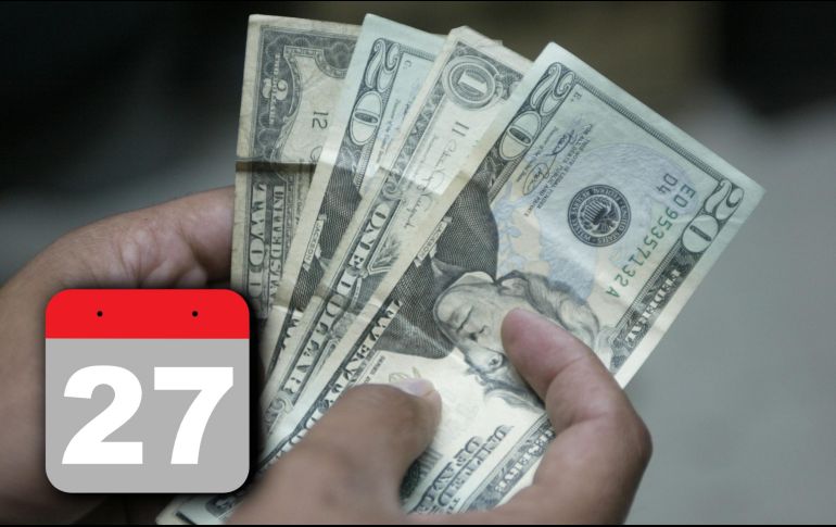 La cotización del dólar de hoy significa una depreciación de 0.33% o 6 centavos respecto al día de ayer, según informó Bloomberg. EL INFORMADOR / ARCHIVO