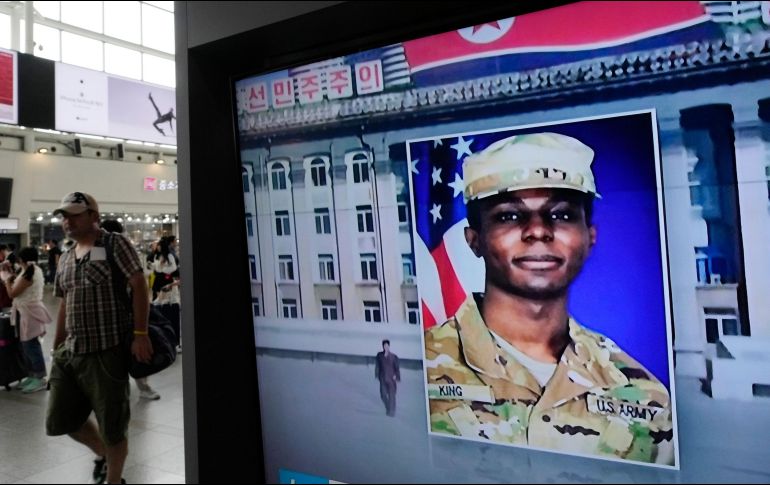 El soldado, que prestaba servicio en Corea del Sur, iba a ser repatriado a EU como medida disciplinaria por sus problemas con la justicia surcoreana, pero escapó a Corea del Norte donde, según Pionyang, pidió asilo. AP / ARCHIVO