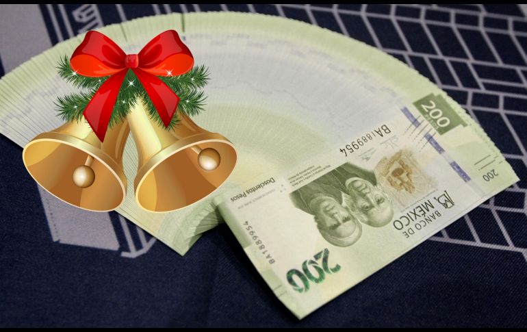 El aguinaldo es una de las prestaciones laborales que se entrega a fin de año para ayudar a los trabajadores con los gastos de la temporada navideña y de la cuesta de enero. NTX / ARCHIVO