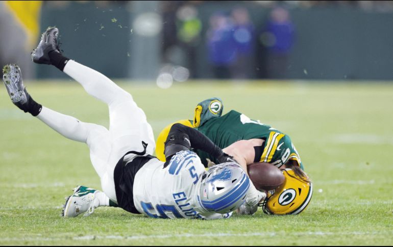 Detroit tiene tomada la medida de los Packers, a los que dejaron fuera de playoffs en 2022. AFP/S. Revere