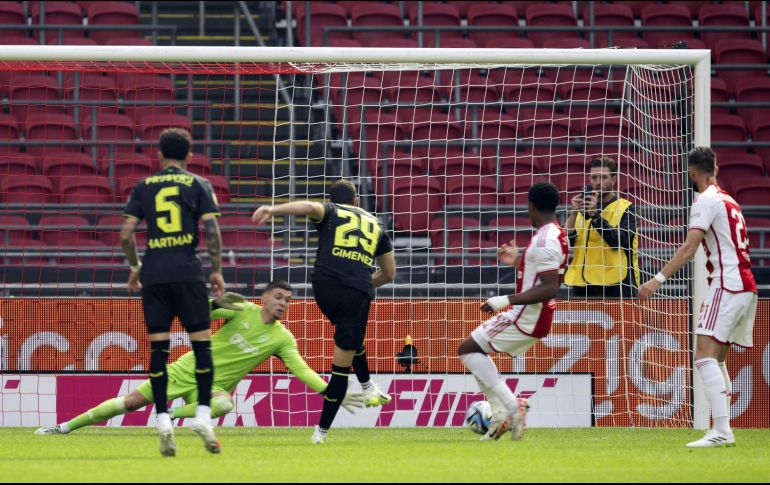 El “Bebote” acumula nueve goles en seis partidos de la Eredivisie. EFE/O. Kraak